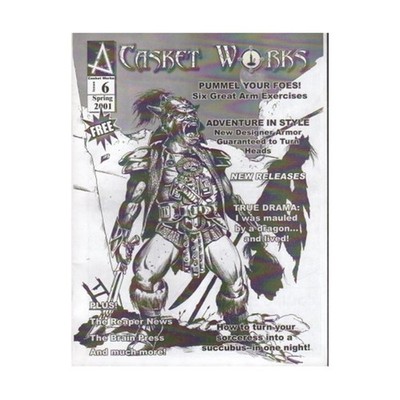 Reaper Casket Works  #6 ''Pummel Your Foes, Adventure in Style, True Dra Mag VG+