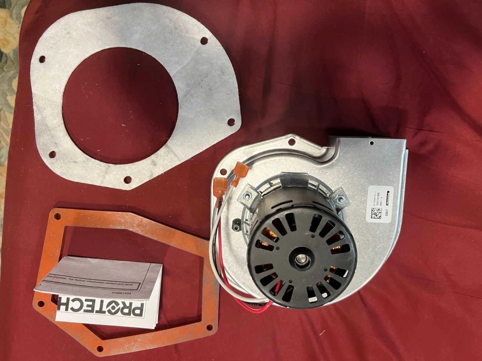 Rheem 70-23641-86 Inducer Draft Blower - Thumbnail 5