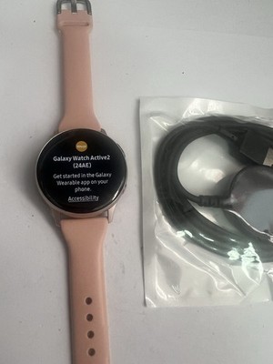 Samsung Galaxy Watch Active 2 SM-R830 40mm Aluminum Case with Sport Band...