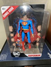 McFarlane DC DIRECT Superman '78 - Page Punchers 7 Figure w Comic Book...NEW