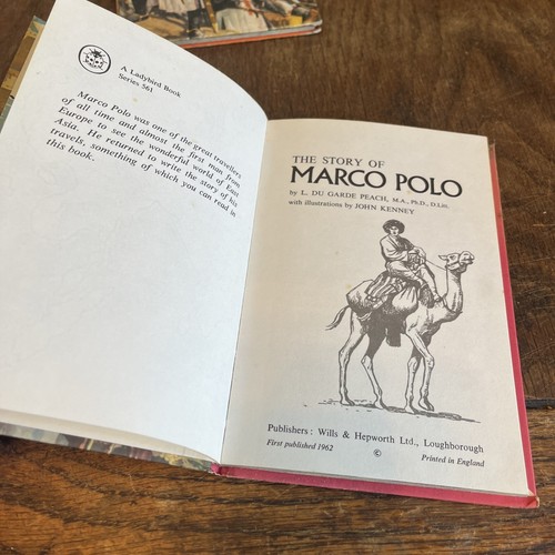 Vintage Ladybird Books X 4 Adventure From History Bundle Cleopatra Marco Polo - Bild 16 von 19