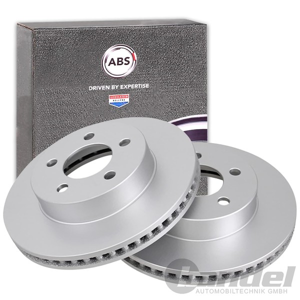 2X A.B.S. Bremsscheiben 288Mm Vorne Passend FüR Jeep Cherokee-image