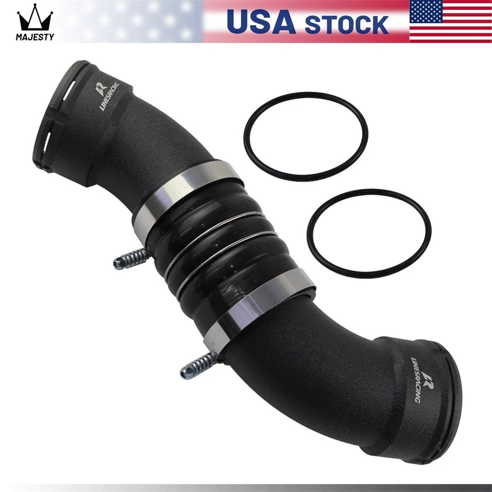 Cold-Side Intercooler Pipe Boot Kit For 06-10 Chevy Silverado 2500 HD/3500 HD Foto 4 de 4