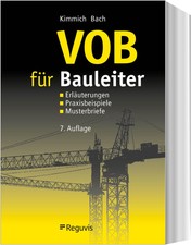 VOB für Bauleiter ~ Bernd Kimmich ~  9783846...