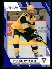 2023-24 O-Pee-Chee - Zach Aston-Reese #489 Blue Border