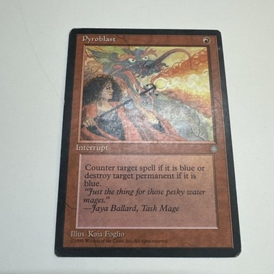 MTG - Pyroblast - Ice Age - MP - Vintage - GeeksChest