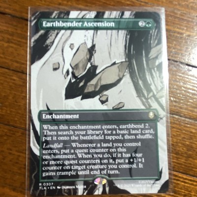 Magic the Gathering Earthbender Ascension Borderless 0307 Avatar