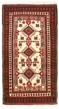 3'0" x 5'6" Vintage Hand Knotted Area Rug Traditional Oriental Wool Carpet
