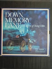 New Readers Digest Down Memory Lane 65 Years Of Song Hits 10 Albums Never Played