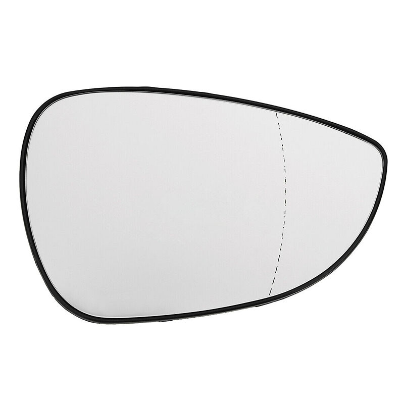 Right Passenger Side Rear View Mirror Glass Heated For Ford Fiesta Mk7