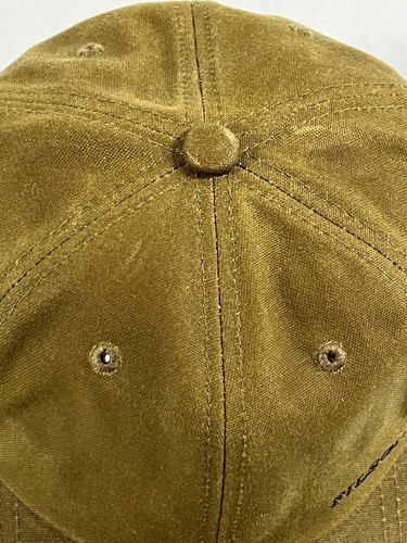 FILSON OIL TIN LOW-PROFILE LOGGER CAP DARK TAN OS NWT - Picture 7 of 14