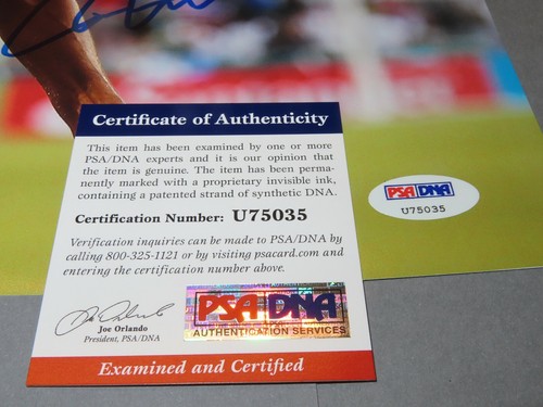 Chris Wondolowski Firmado Equipo EE. UU. 11x14 Foto Autografiada PSA/DNA CERTIFICADO DE AUTENTICIDAD 1B - Imagen 4 de 4