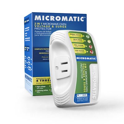 Micromatic WS-2910 Electronic Voltage & Surge Protector Microwave Oven Safety