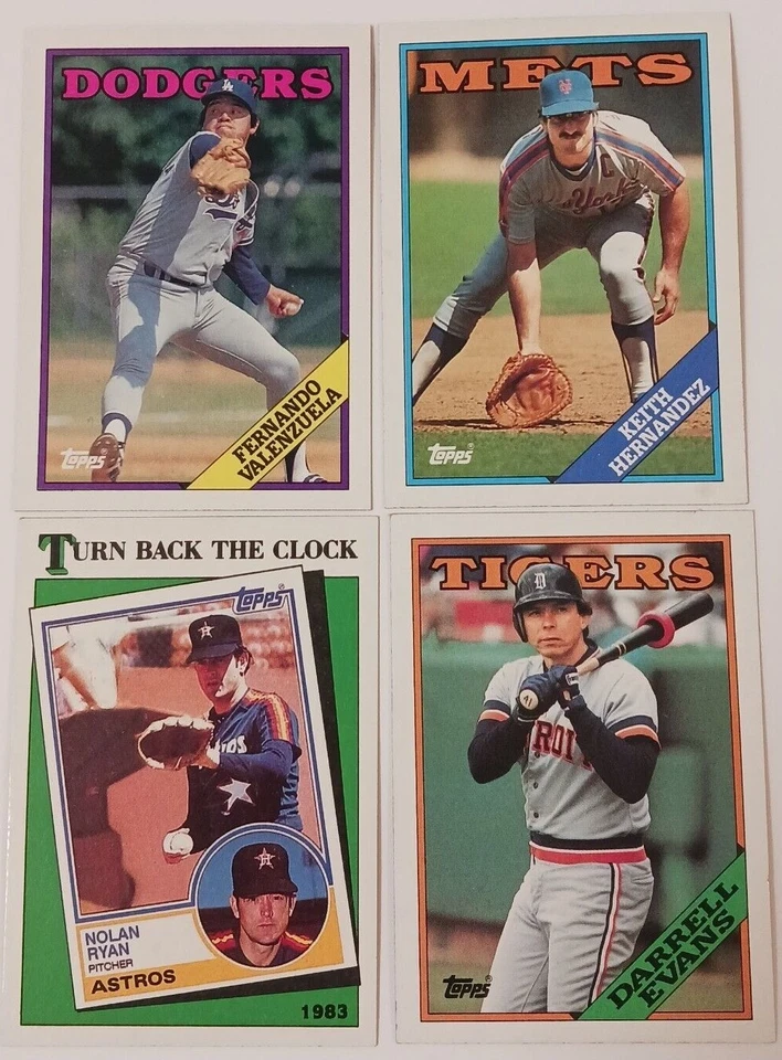 1988 Topps Baseball, #601-792, Glossy All-Stars, You Pick, COMPLETE YOUR SET!! - Image 2 of 4