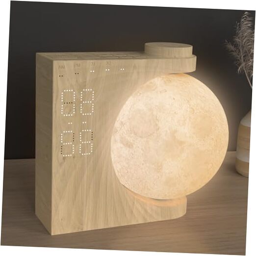 Alarm Clock for Bedrooms, Sunrise Alarm Clock Wake Up Light for Kids Teens,-image