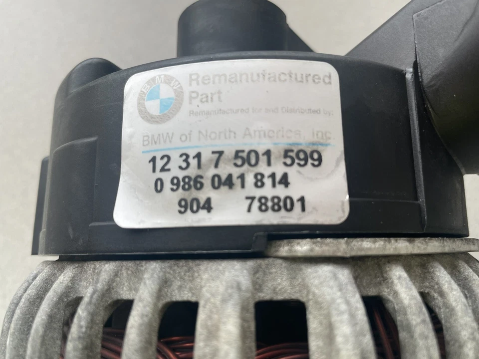 BMW X5 E53 2000-2006 ~ ALTERNADOR ~ 12317501599 ~ PIEZA OEM Foto 2 de 4