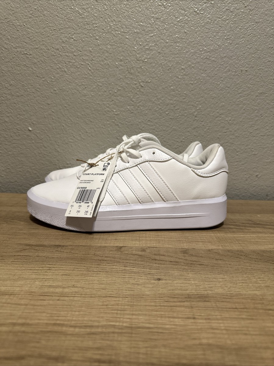 adidas gazelle silver green womens Adidas Court Platform Womens Shoe