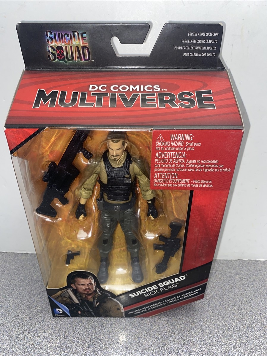 DC Comics Multiverse RICK FLAG Action Figure Suicide Squad movie 6