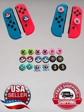 2x Thumb Grip Cap Joystick Cover For Nintendo Switch Lite Oled JoyCon Controller