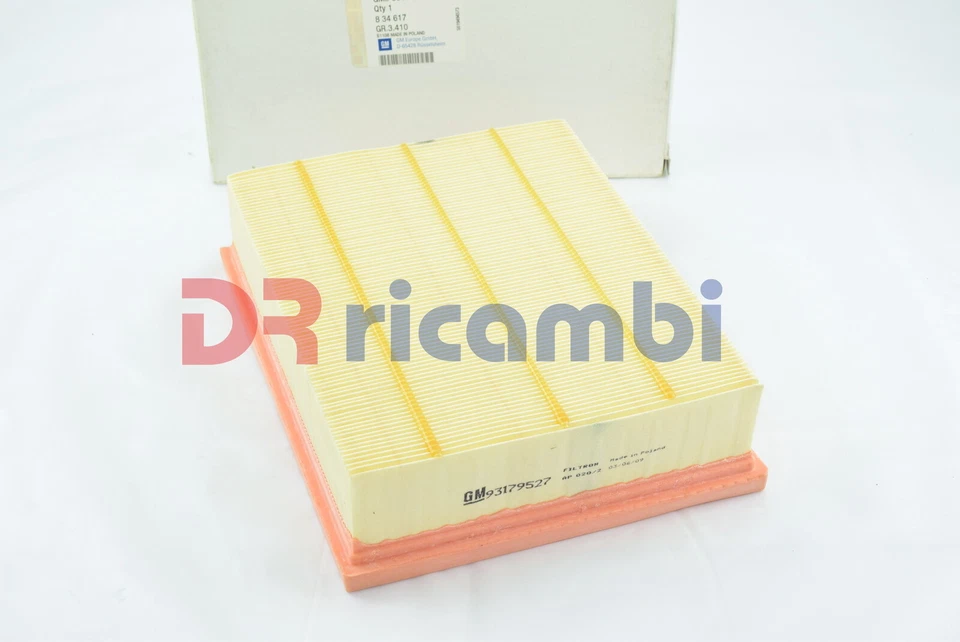 Filtro de Aire OPEL Vectra B 2.2cc Dti 16V-OPEL 834617 - GM 93179527 - Imagen 2 de 3