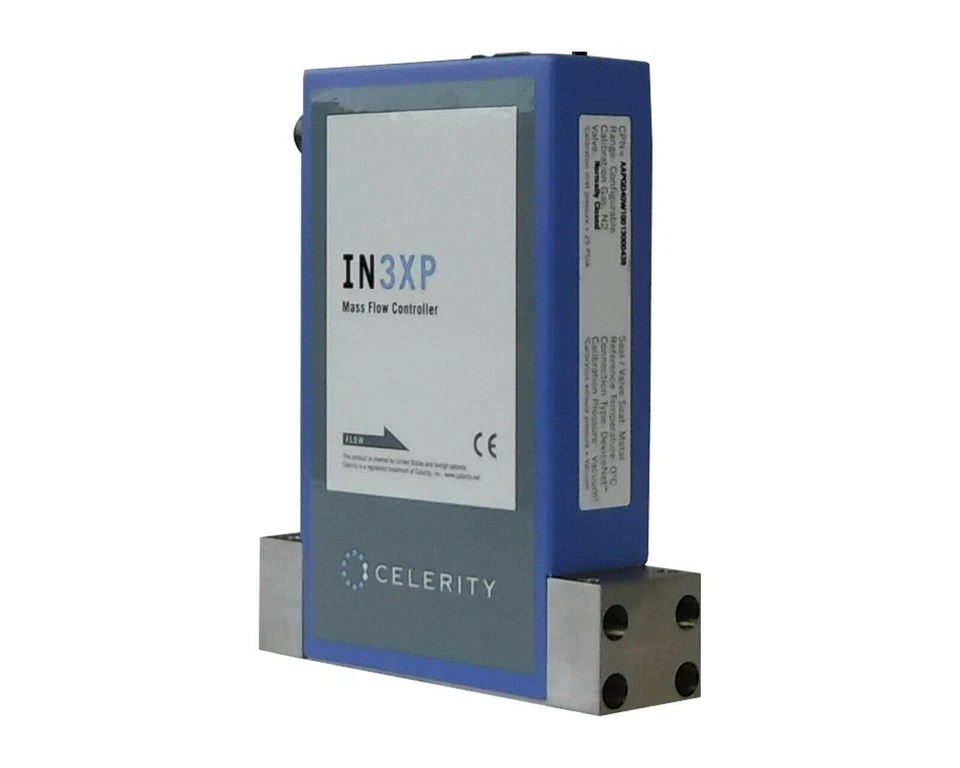 CONTROLADOR DE FLUJO MÁSICO CELERITYIN3XP NH3 GAS AAPGD40W1 300 SCCM 019019977 Foto 3 de 4