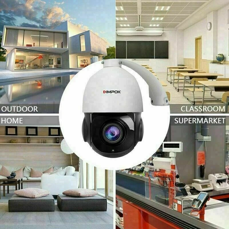 8MP 4K 30X Zoom PTZ Hikvision Compatible POE Security IP Camera IR 100m WDR - Image 4 of 4