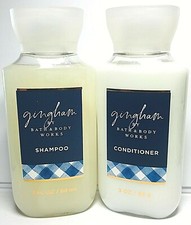   AVE GINGHAM  Travel Shampoo  Conditioner  Bath  Body Works  SHIPS FREE 