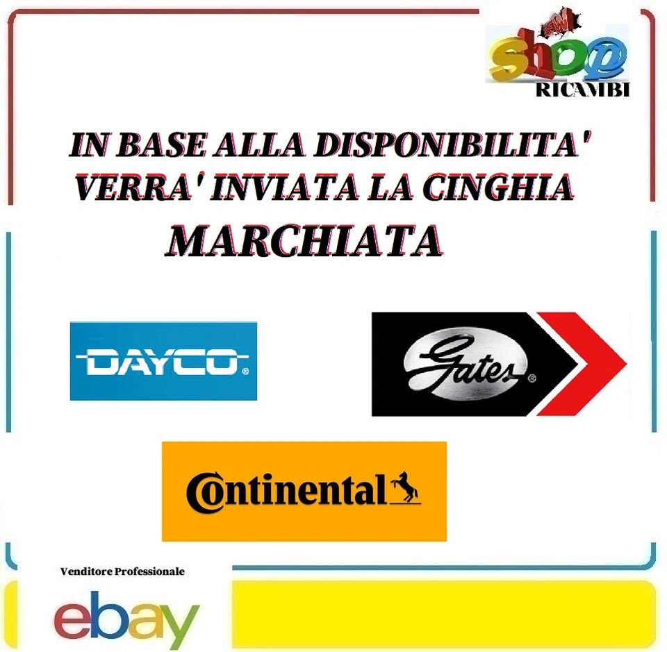 DAYCO 4PK885 Cinghia Poly-V PER CHRYSLER/MAZDA/SUBARU/VOLVO - Imagen 2 de 4