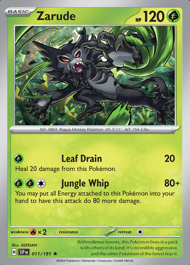 Pokemon TCG Surging Sparks (1-136) Choose Your Card! - Pack Fresh