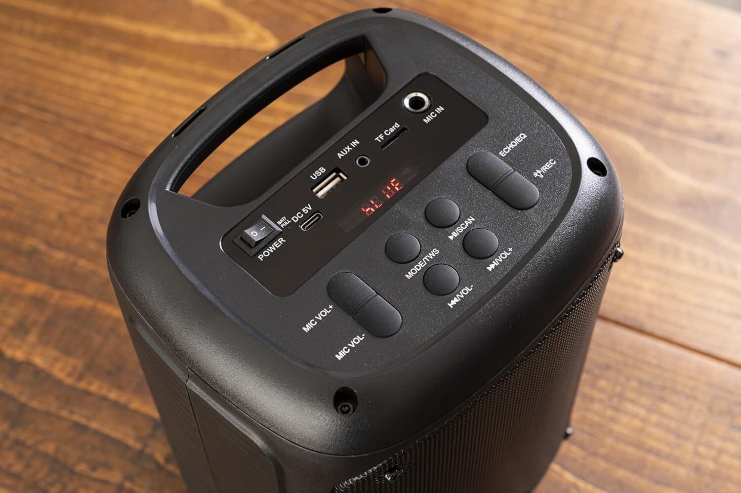 Smart Karaoke Machine With 14" Rotatable Tablet - Wireless Mics, LED Lights & Professional Sound