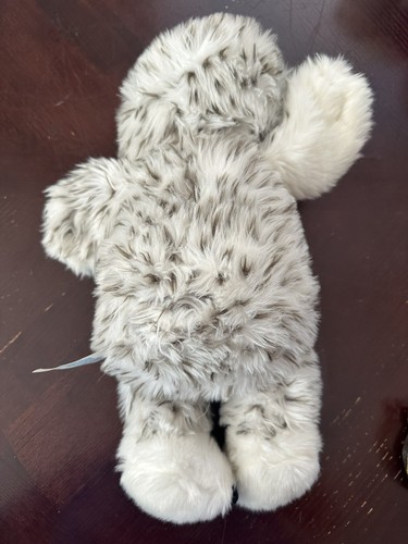Build A Bear weiße Schneeeule 15 Zoll Plüschtier Stofftier gefleckter Kopf dreht sich BAB - Bild 3 von 11