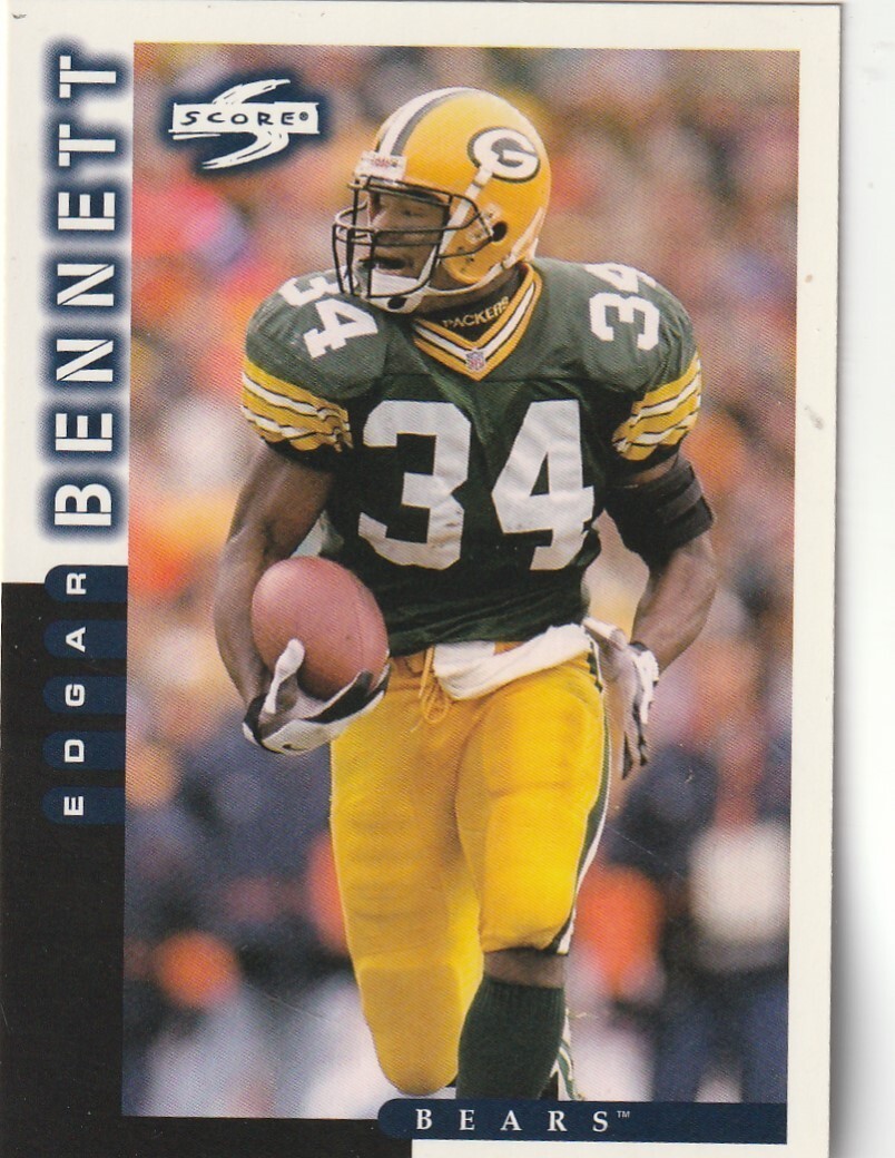 FREE SHIPPING-MINT-1998 Score Edgar Bennett #175 PACKERS