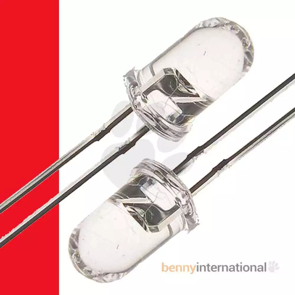 Red 5mm led deals