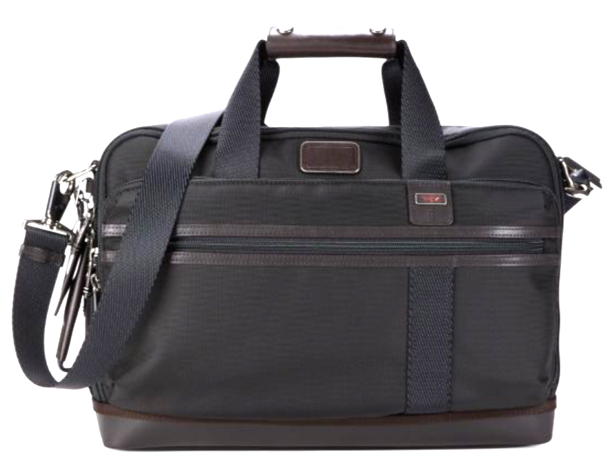 Tumi Grayson 3 Way Briefcase Backpack Laptop Bag Nylon Leather 2223398 Reg $495