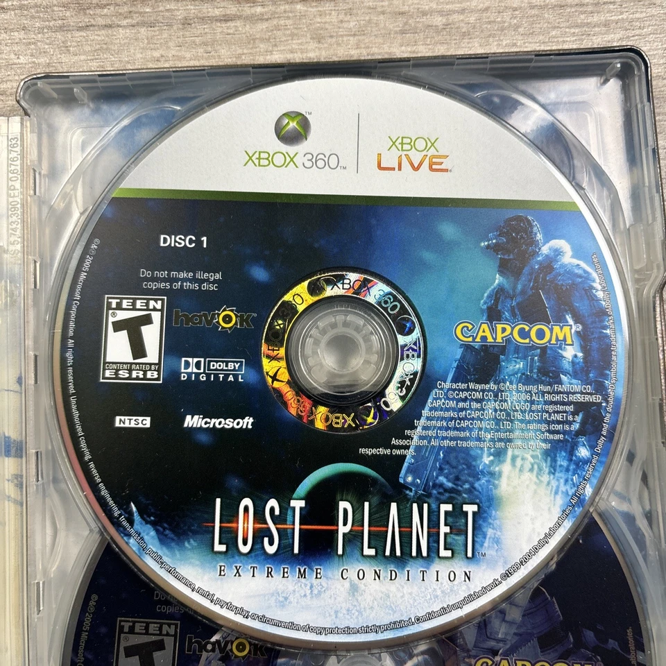 Lost Planet Xbox 360 Extreme Condition Collector's Edition Steel Book - Image 4 of 4