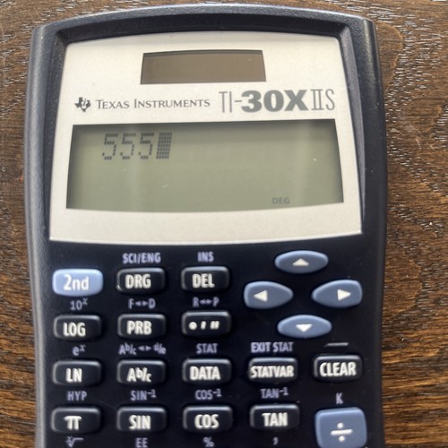 Texas Instrument TI-30XIIS Scientific Calculator- No Case- Works - Picture 2 of 3