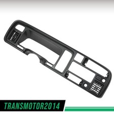 Dash Bezel Radio Trim Panel Surround Black Dashboard Fit For 1994-1997 Dodge Ram