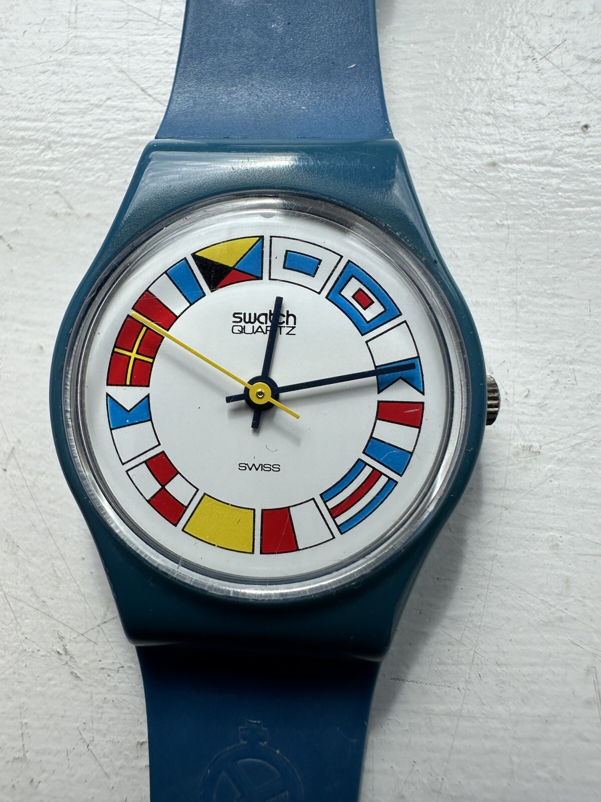 Swatch - 12 Flags - Date Code 423 - Box - LS101 -… - image 1