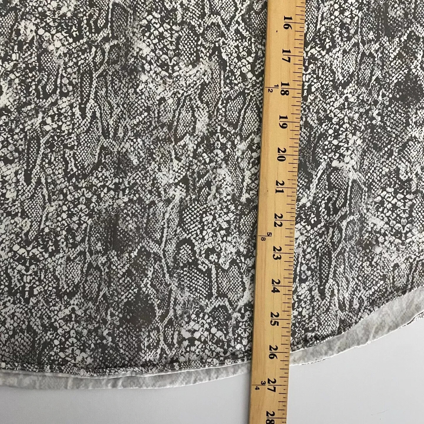 Chicos Python/Snake Print Popover Blouse Shirt La… - image 7