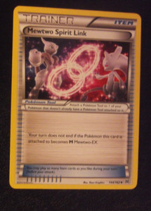 087PK144 - Mewtwo Spirit Link - 144/162 - Breakthrough - Uncommon *