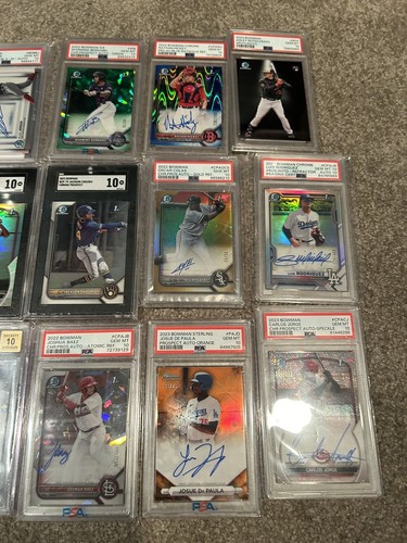 Platinum Level Bowman MLB Mystery Pack w/PSA BGS SGC Slabs, Autos & Refractors - Picture 6 of 15