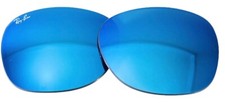Ray Ban RB2132 New Wayfarer Blue Mirror Replacement Lenses Size 52-18mm Genuine