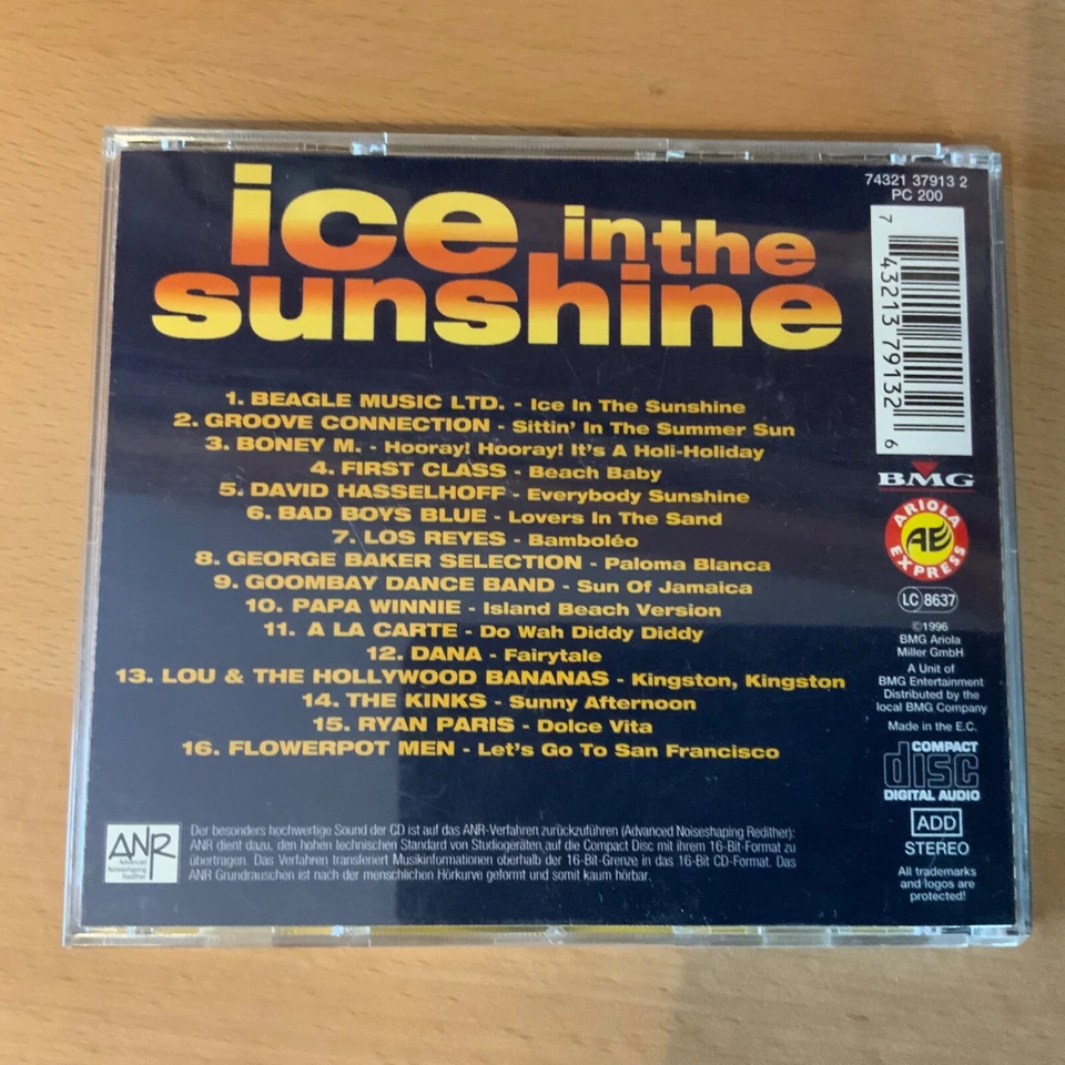 Ice in the Sunshine (Beagle Music Ltd., Bad Boys Blue, Boney M…) - CD - Rar! - Bild 2 von 2