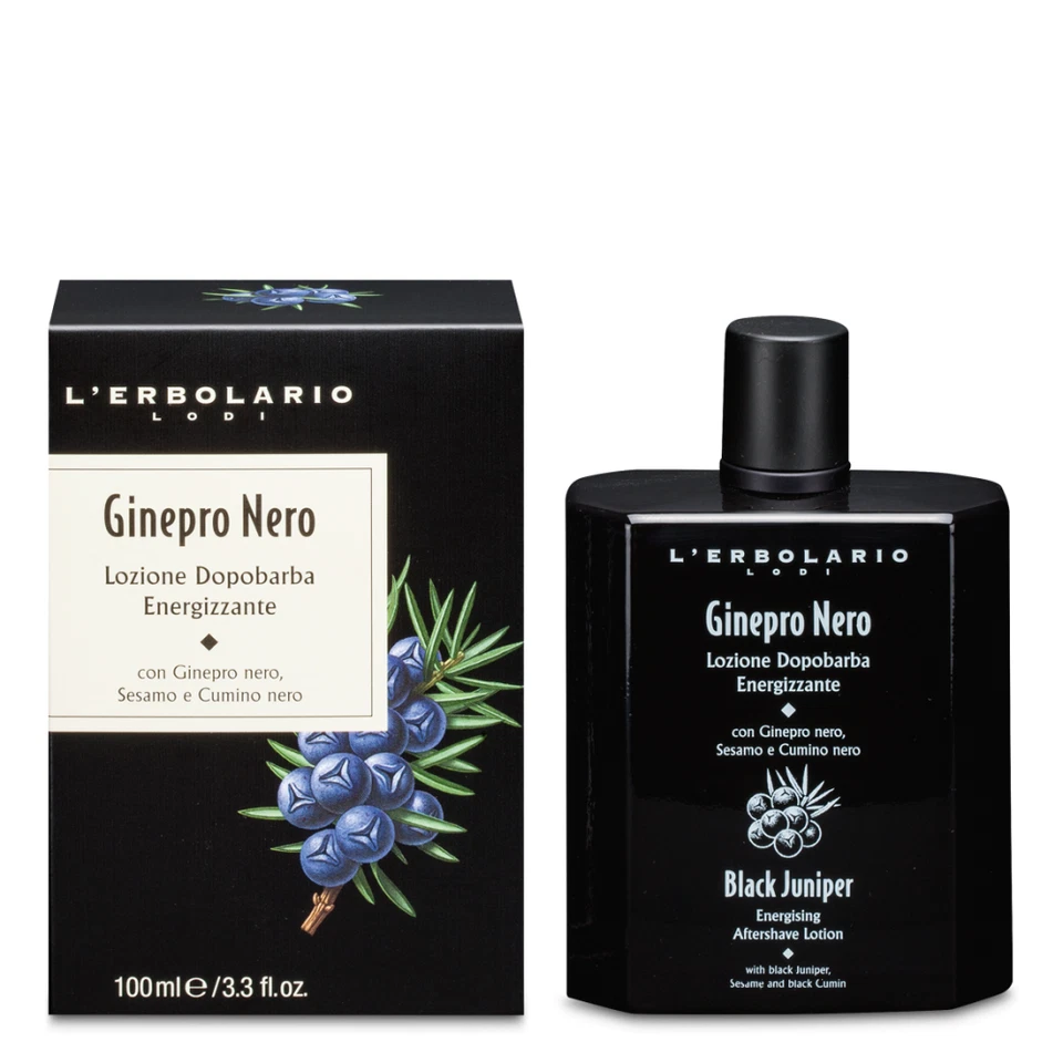 L'ERBOLARIO SRL L'Erbolario Ginepro Nero Lozione Spray Dopobarba Energizzante Uomo 100ml