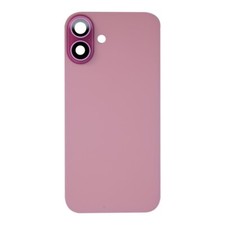 Back Glass Magnets Camera Lenses for Apple iPhone 16 Plus Pink Replacement Part