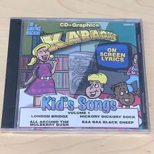 The Singing Machine CD Graphics Karaoke Kid's Songs Volume 1 SEALED 