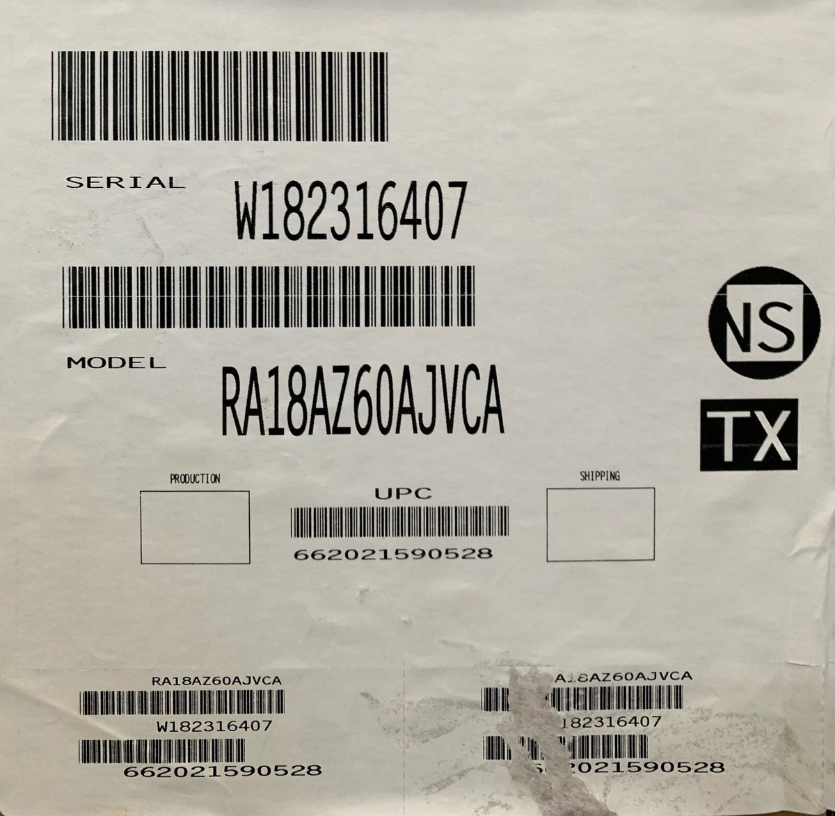 Rheem RA18AZ60AJVCA 5 Ton 18 Seer Air Conditioner | eBay