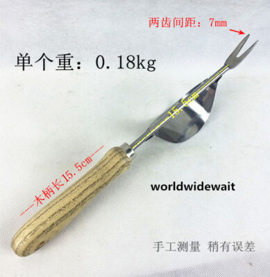 Stainless Steel Dig   Device For Garden Plant Weeding & Pulling Seedling #E2