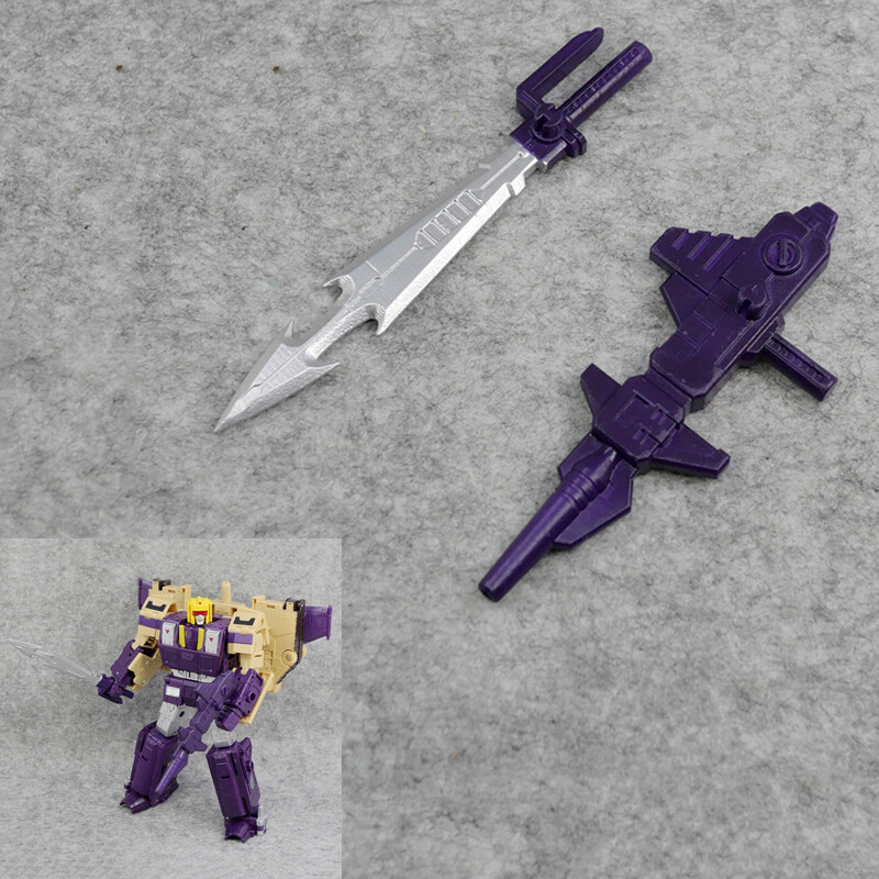 In Stock! New Weapon Big Gun Sword Thruster Upgrade Kit For Legacy Blitzwing-BDT - Foto 6