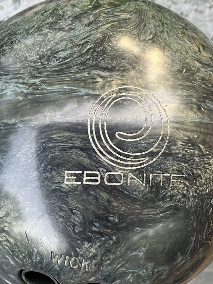 Vintage Ebonite Grey Wolf Bowling Ball 15 Pounds RARE eBay